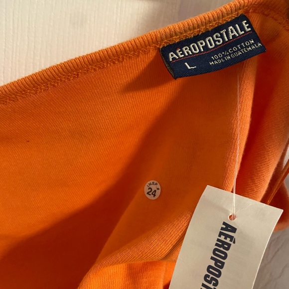 Aeropostale 2000s Orange Halter Top - Picture 4 of 4